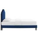 Elise Full Performance Velvet Platform Bed