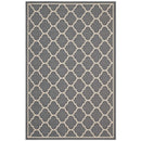 Avena Moroccan Quatrefoil Trellis 5x8 Indoor and Outdoor Area Rug