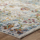 Success Manuka Distressed Vintage Floral Lattice 5x8 Area Rug