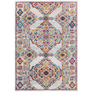 Entourage Khalida Distressed Vintage Floral Lattice 5x8 Area Rug - Michael's Discount Furniture