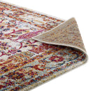 Entourage Jessa Distressed Vintage Floral Lattice 8x10 Area Rug - Michael's Discount Furniture
