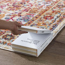 Entourage Jessa Distressed Vintage Floral Lattice 8x10 Area Rug - Michael's Discount Furniture