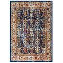 Entourage Jessa Distressed Vintage Floral Lattice 8x10 Area Rug - Michael's Discount Furniture