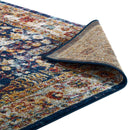 Entourage Jessa Distressed Vintage Floral Lattice 8x10 Area Rug - Michael's Discount Furniture