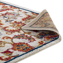 Entourage Azami Distressed Vintage Floral Lattice 8x10 Area Rug - Michael's Discount Furniture