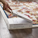 Entourage Azami Distressed Vintage Floral Lattice 8x10 Area Rug - Michael's Discount Furniture