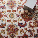 Entourage Azami Distressed Vintage Floral Lattice 8x10 Area Rug - Michael's Discount Furniture