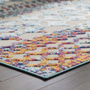 Reflect Giada Abstract Diamond Moroccan Trellis 8x10 Indoor/Outdoor Area Rug