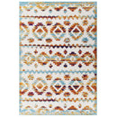 Reflect Takara Abstract Diamond Moroccan Trellis 5x8 Indoor and Outdoor Area Rug