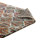 Tribute Azalea Distressed Vintage Floral Lattice 8x10 Area Rug