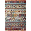 Tribute Nala Distressed Vintage Floral Lattice 5x8 Area Rug