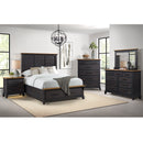 Montrose Chest in Espresso & Brown - Michael's Discount Furniture