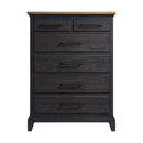 Montrose Chest in Espresso & Brown - Michael's Discount Furniture