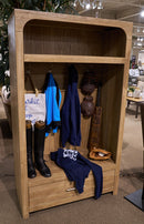 Dovander Hall Tree with Storage Bench - Michael's Discount Furniture