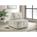 Nahla Modular Chair in Marine Cream - Michael's Discount Furniture