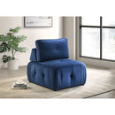 Nahla Modular Chair in Marine Dark Blue - Michael's Discount Furniture