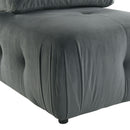 Nahla Modular Chair in Marine Light Grey - Michael's Discount Furniture