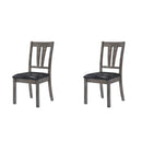 Nathan Fan Back Chair W/Pu Seat (2 Per Pack)