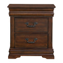Northridge 3-Drawer Nightstand in Cherry - Michael's Discount Furniture
