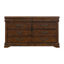 Northridge 8-Drawer Dresser in Cherry - Michael's Discount Furniture
