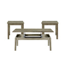 Oak Lawn Three Pack Occasional Set (Lift Top Coffee Table) - Michael's Discount Furniture