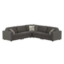 Options One LHF Chair in Palmer Plus Ash with 1 Pillow 20"ÔøΩ - Michael's Discount Furniture