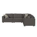 Options One Armless Chair in Palmer Plus Ash - Michael's Discount Furniture