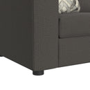 Options One 8PC Living Room Set in Palmer Plus Ash with Media Console - Michael's Discount Furniture