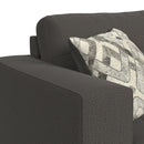Options One 8PC Living Room Set in Palmer Plus Ash with Media Console - Michael's Discount Furniture