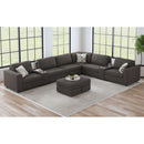 Options One Storage Ottoman in Palmer Plus Ash - Michael's Discount Furniture