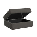 Options One Storage Ottoman in Palmer Plus Ash - Michael's Discount Furniture