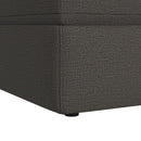 Options One Storage Ottoman in Palmer Plus Ash - Michael's Discount Furniture