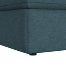 Options One 7PC Living Room Set in Palmer Plus Teal - Michael's Discount Furniture