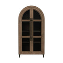Orion Bookcase in Weathered Oak - Michael's Discount Furniture