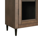 Orion Bookcase in Weathered Oak - Michael's Discount Furniture