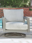 Hurley Park Outdoor Swivel Chair with Cushion - Michael's Discount Furniture