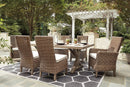Beachcroft Outdoor Dining Set - Michael's Discount Furniture