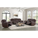 Panther 3PC Living Room Set in Neono Brown-Sofa, Loveseat & Recliner - Michael's Discount Furniture