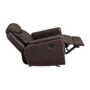 Panther Glider Motion Recliner in Neono Brown - Michael's Discount Furniture