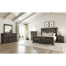 Park Ridge 3-Drawer Nightstand in Charcoal - Michael's Discount Furniture