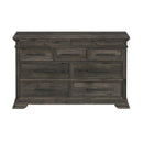 Park Ridge 9-Drawer Dresser in Charcoal