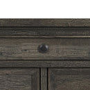 Park Ridge 3-Drawer Nightstand in Charcoal - Michael's Discount Furniture