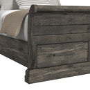 Park Ridge Sleigh Storage Bed - Michael's Discount Furniture