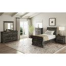 Park Ridge Sleigh Storage Bed - Michael's Discount Furniture