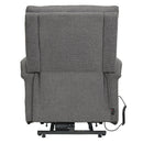 Pecos Power Motion Lift Chair in 15337-2 Ribbit Charcoal - Michael's Discount Furniture