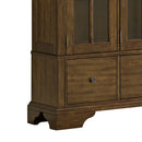 Phillipe Complete Curio in Cherry - Michael's Discount Furniture