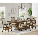 Phillipe Dining Table with with 18" Leaf in Cherry - Michael's Discount Furniture