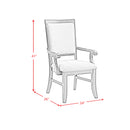 Phillipe Standard Height Dining Set in Cherry-Table and Four Chairs - Michael's Discount Furniture