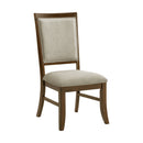 Phillipe Standard Height Dining Set in Cherry-Table and Four Chairs - Michael's Discount Furniture