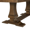 Phillipe Standard Height Dining Set in Cherry-Table and Four Chairs - Michael's Discount Furniture